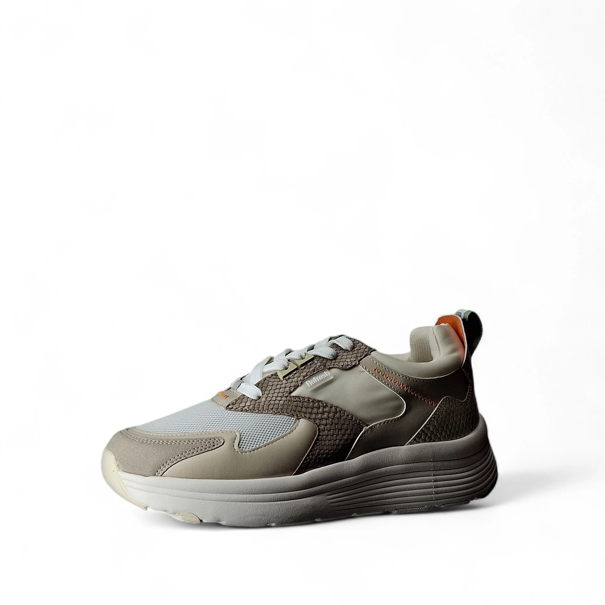 Refresh Zapat Sneakers Basse da Donna – Beige - 17184002-S12A - immagine 3